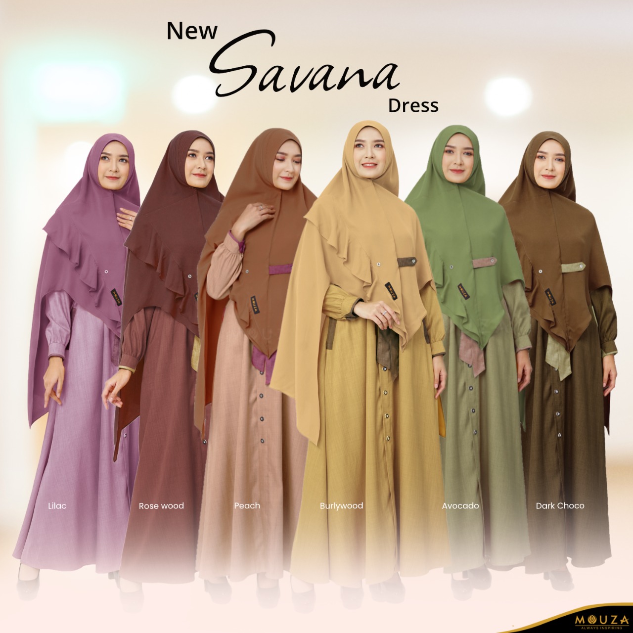 New Savana Dress (New Colour)