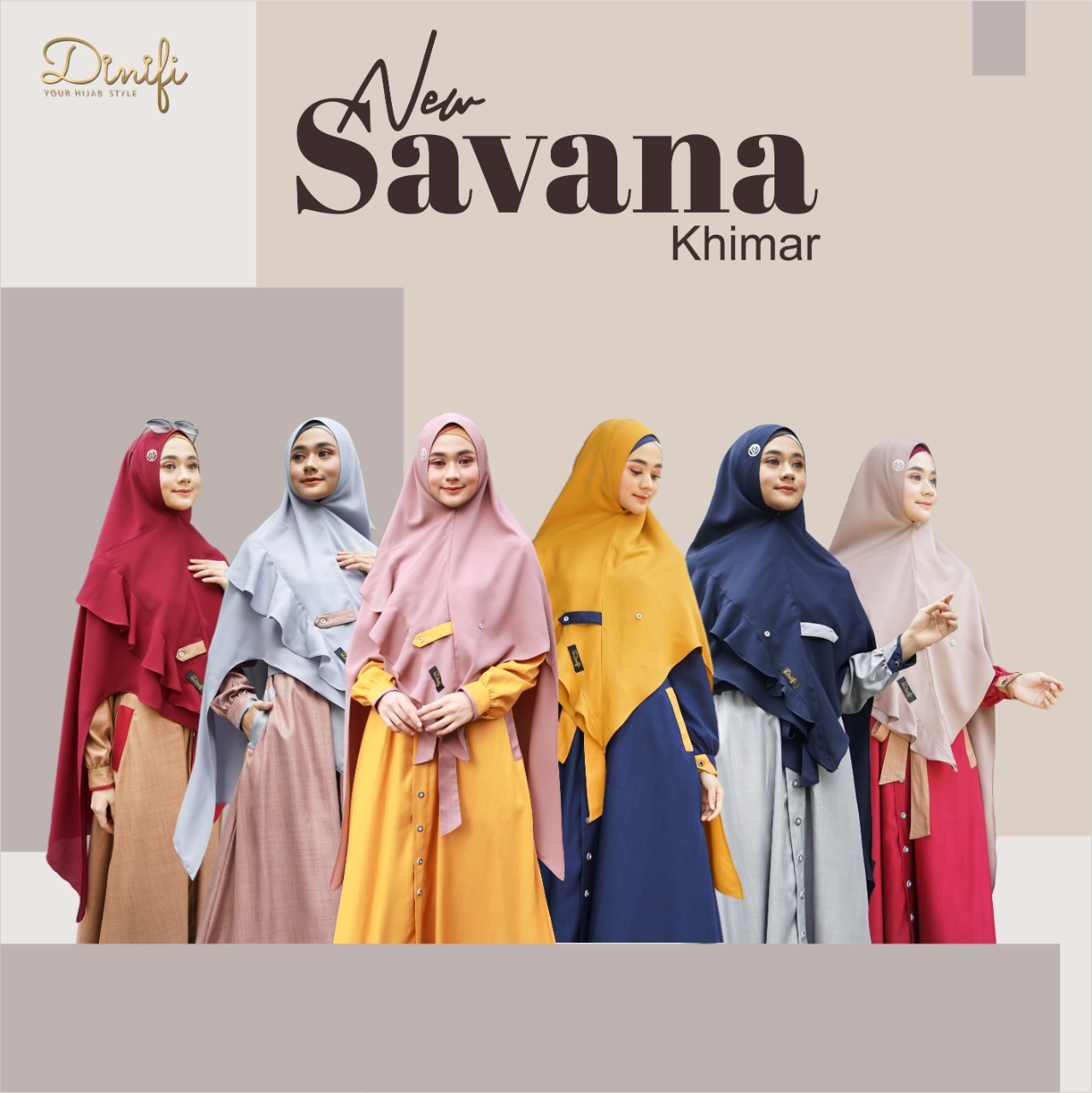 Khimar New Savana