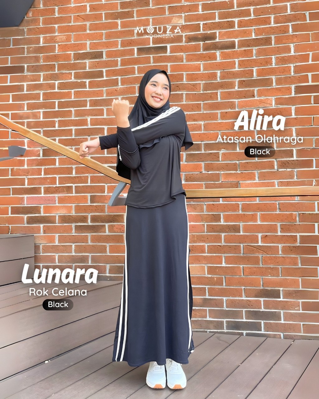 Lunara – Rok Celana Olahraga