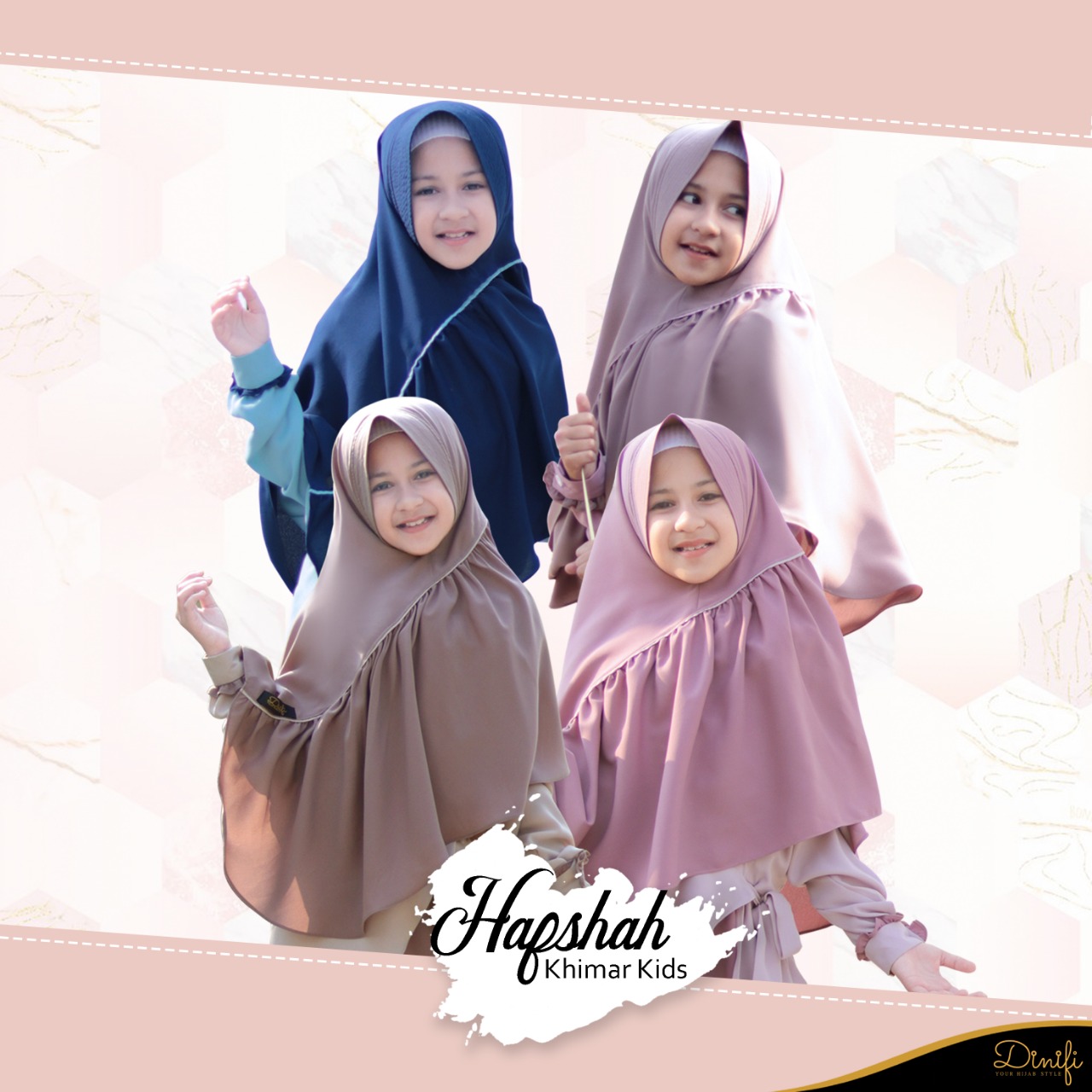 Khimar Hafshah Kids