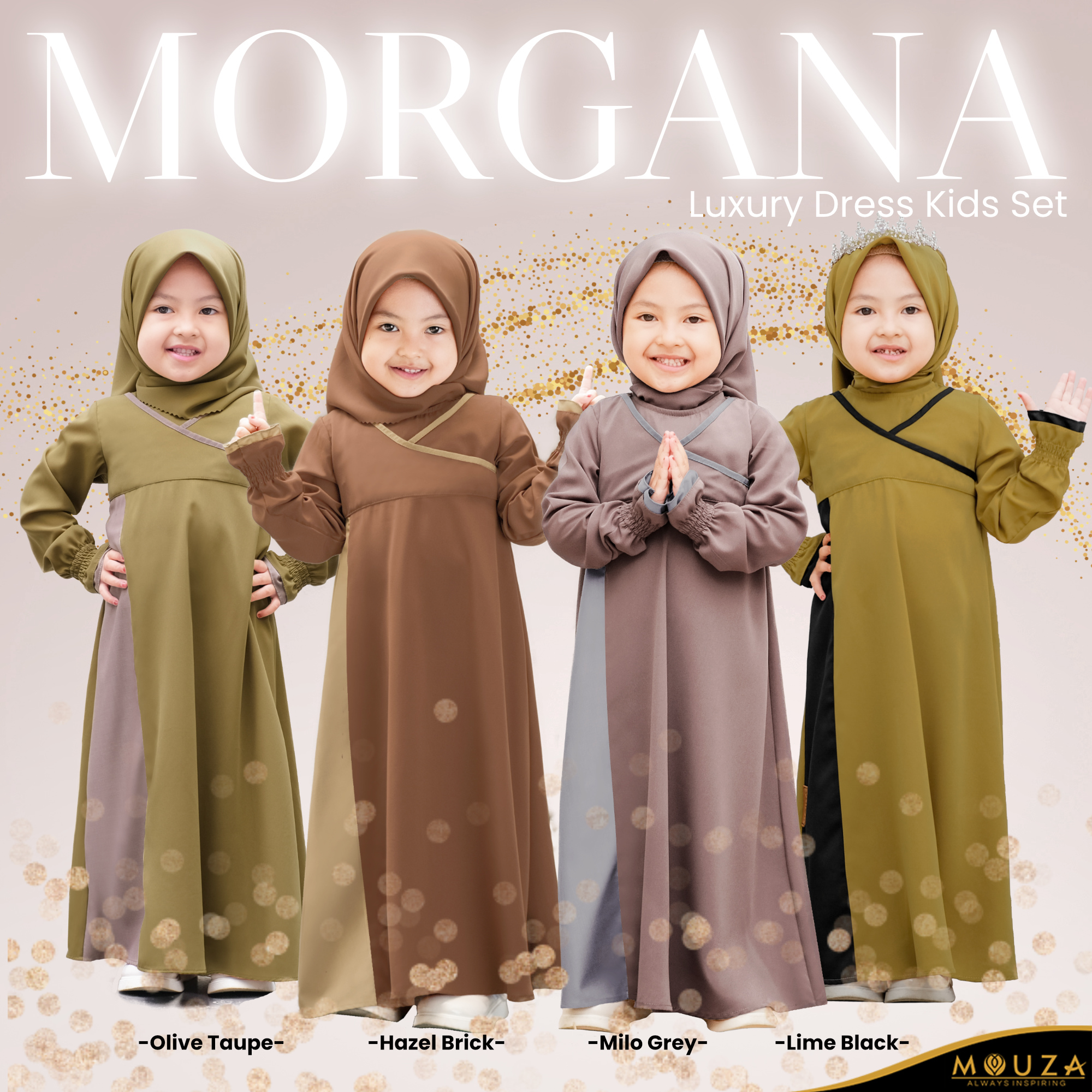 Morgana Luxury Dress Kids Set