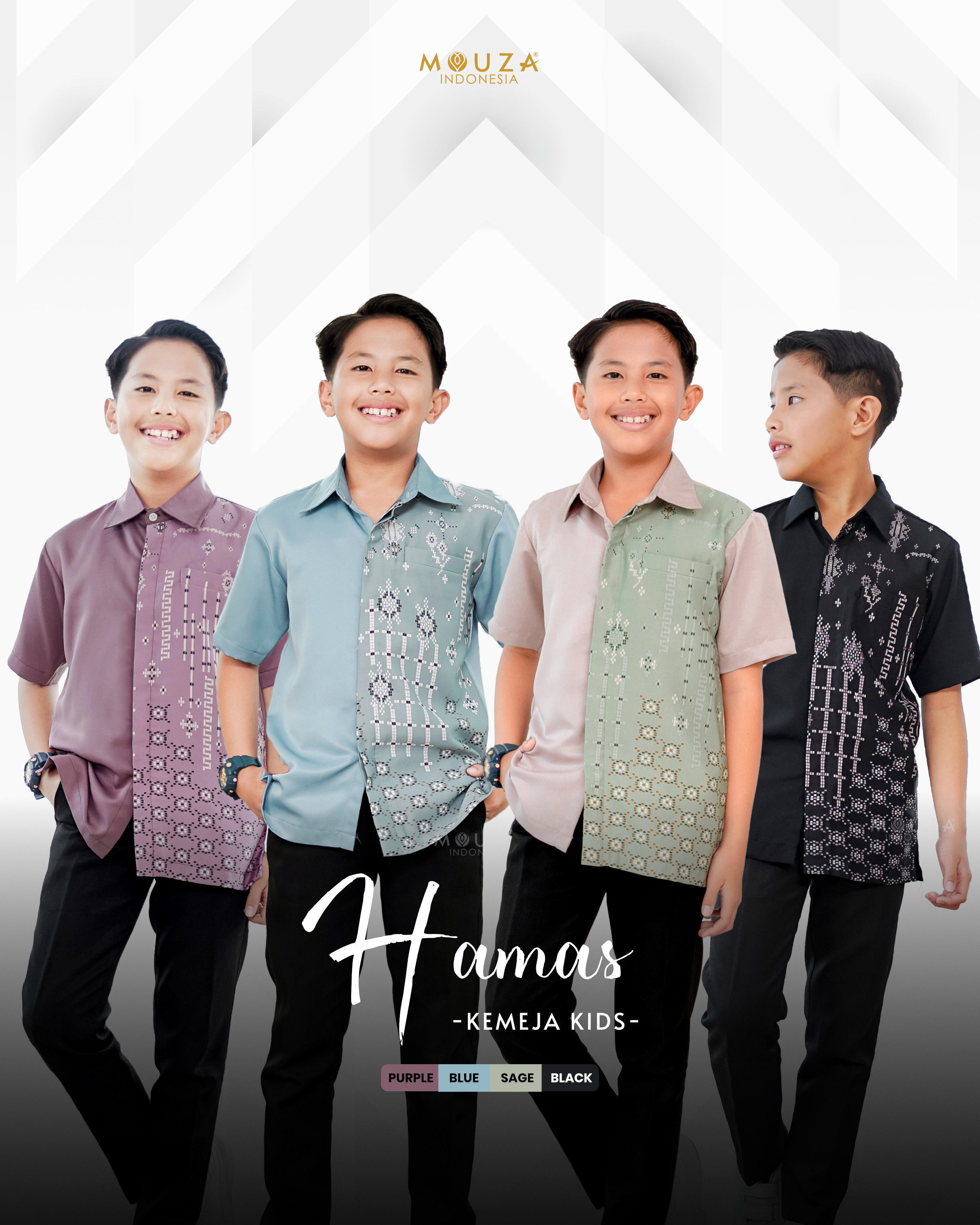 Kemeja hamas Kids